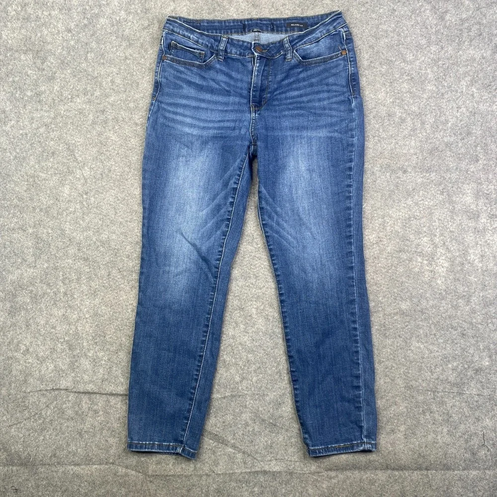 Judy Blue Jeans Women's Relaxed Distressed Stretch Medium Wash 31x26 - Picture 1 of 13
